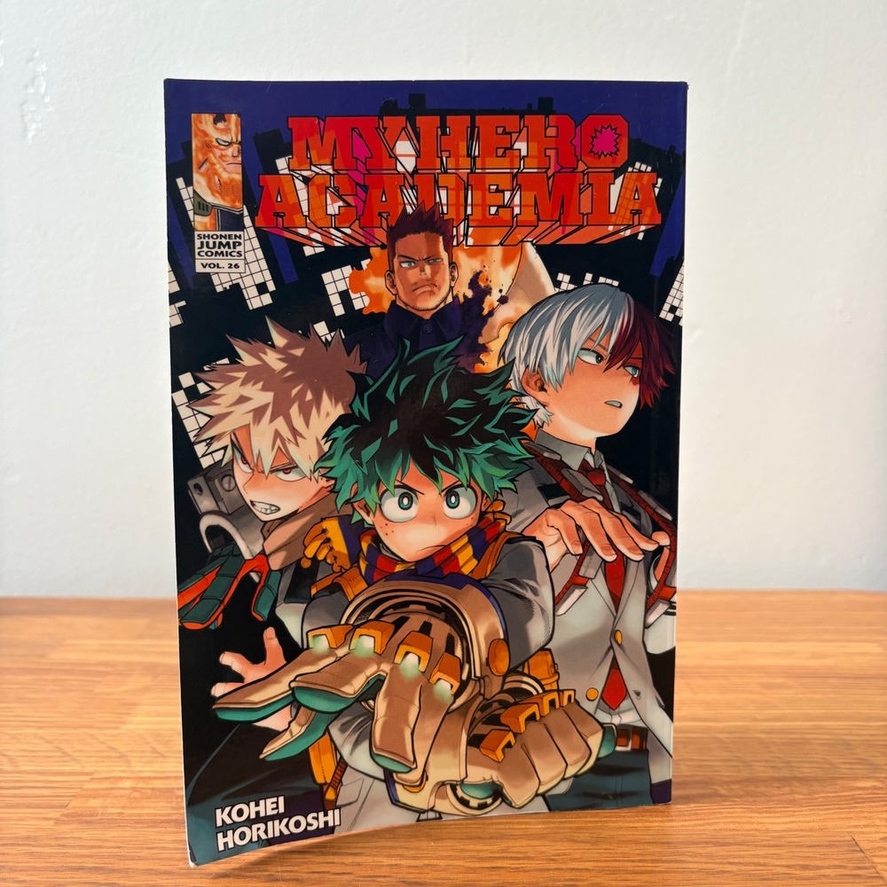 My Hero Academia Volume 26 Horikoshi First Printing English Manga Paperback